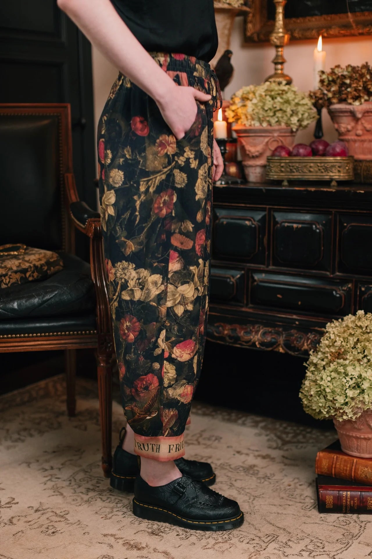 Heart of Gold Poet Pants