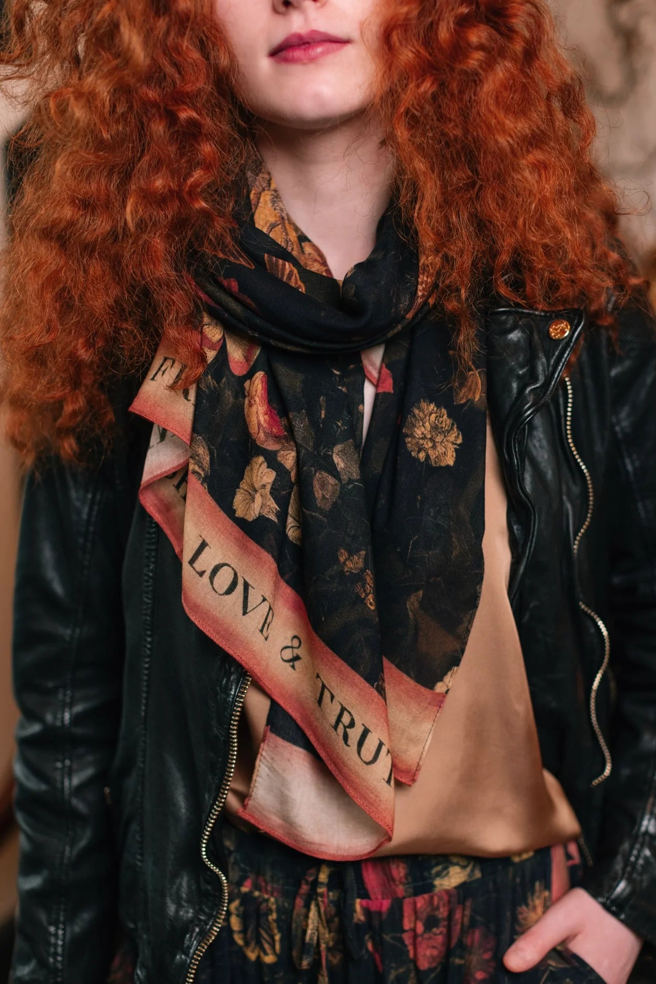 Heart of Gold Scarf