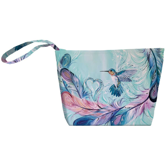 Hummingbird Feathers Small Tote