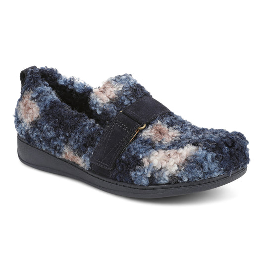 Imogen Slipper - Navy Blazer Multi