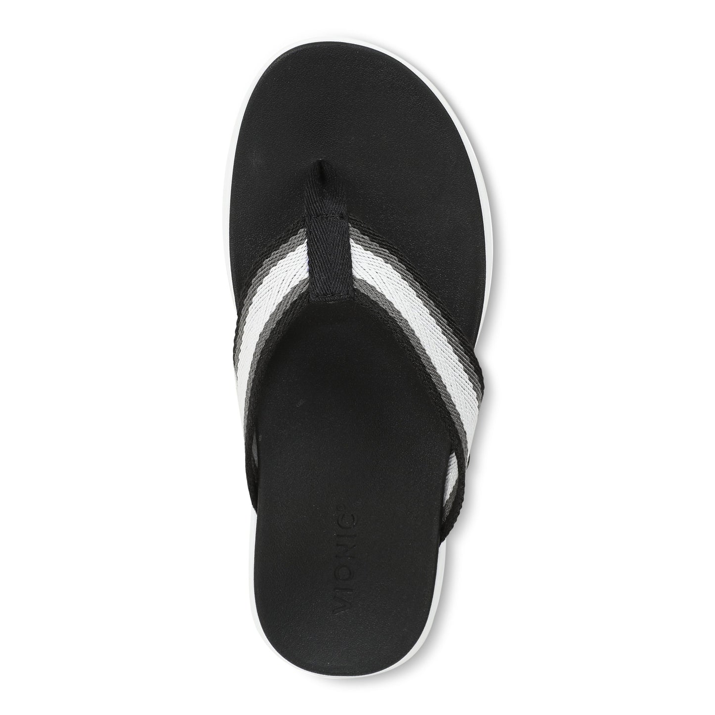 Indigo Toe Post Sandal - Black Multi