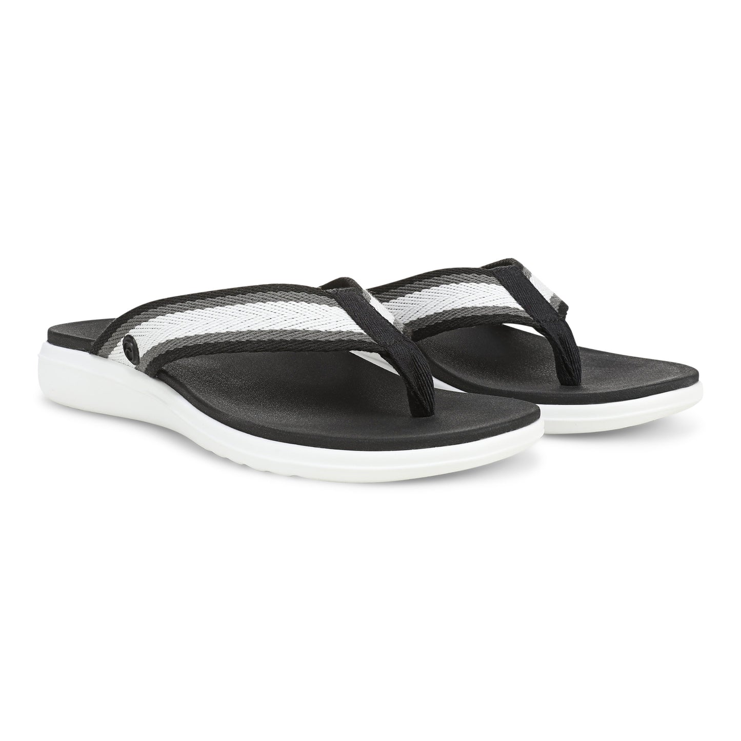 Indigo Toe Post Sandal - Black Multi