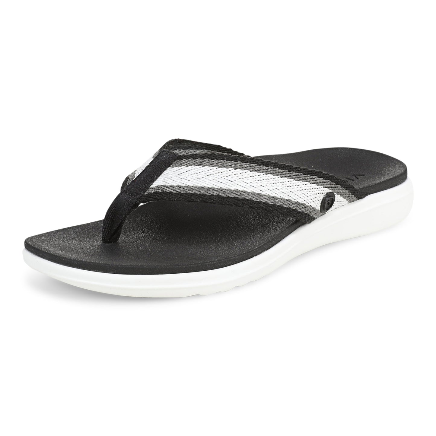 Indigo Toe Post Sandal - Black Multi