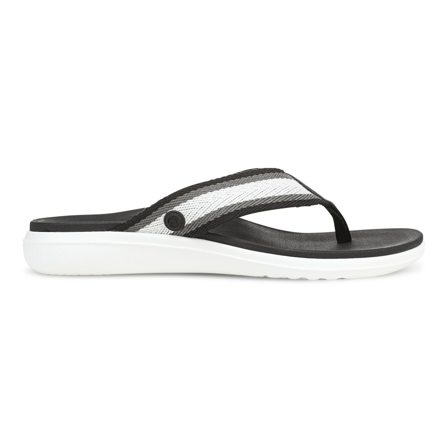 Indigo Toe Post Sandal - Black Multi