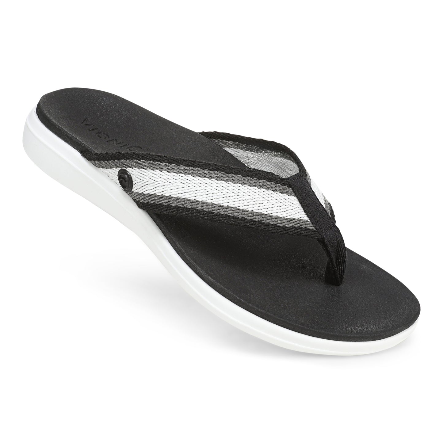 Indigo Toe Post Sandal - Black Multi