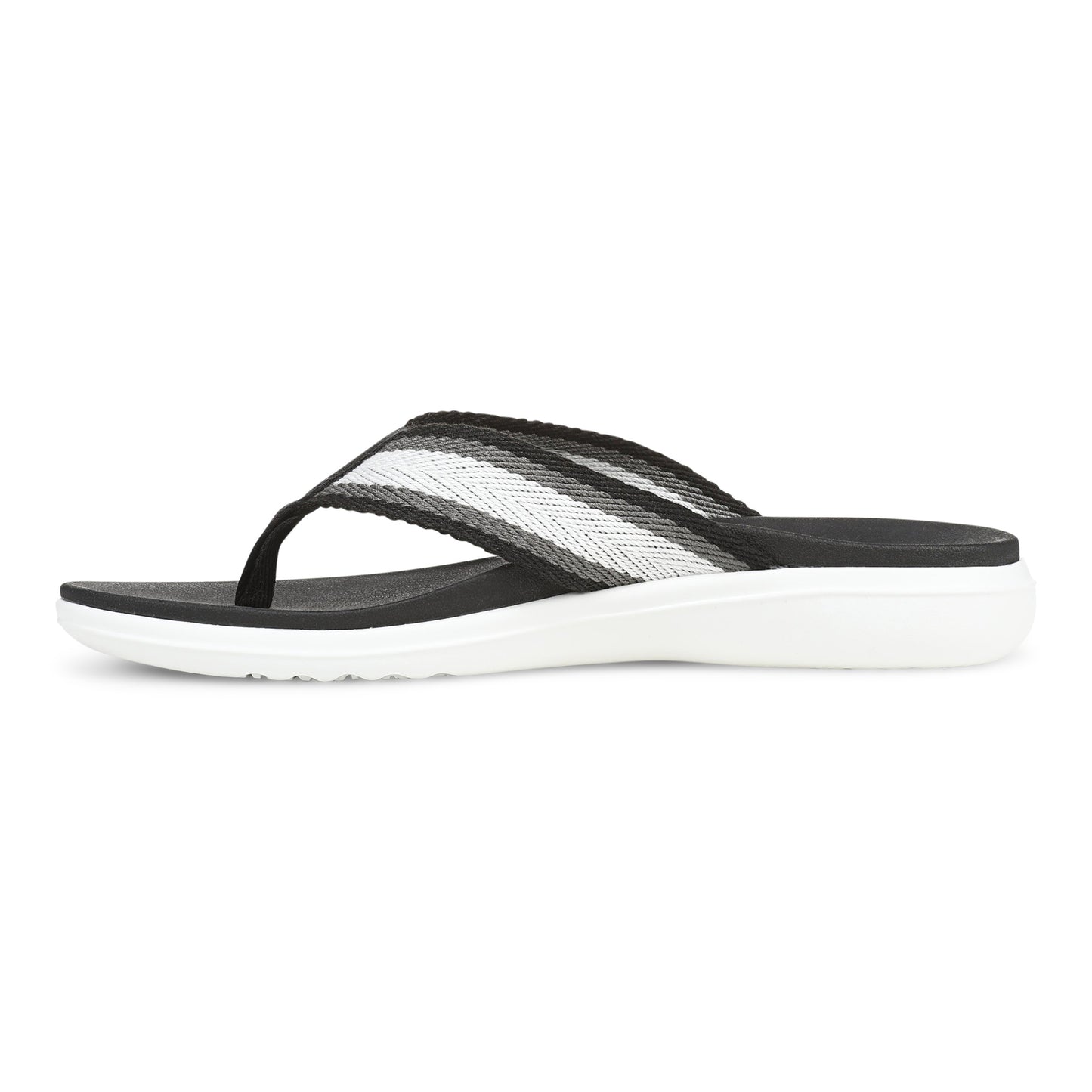Indigo Toe Post Sandal - Black Multi