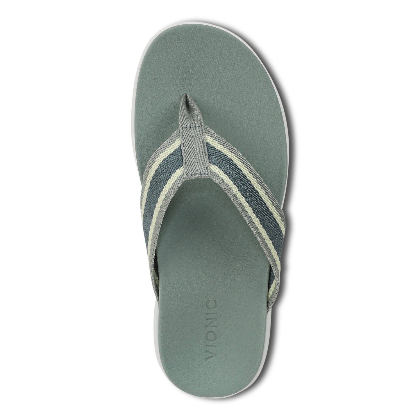 Indigo Toe Post Sandal - Iceberg Green