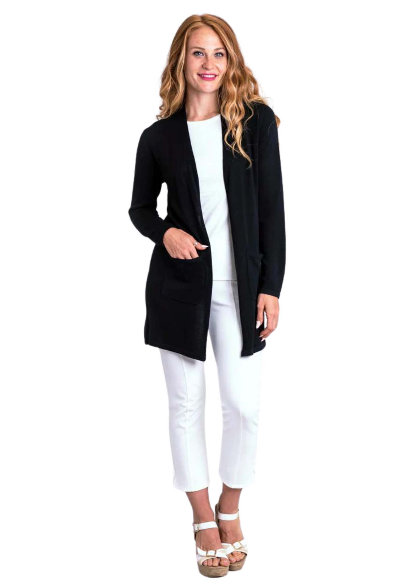 Justine Black Sweater - Bamboo