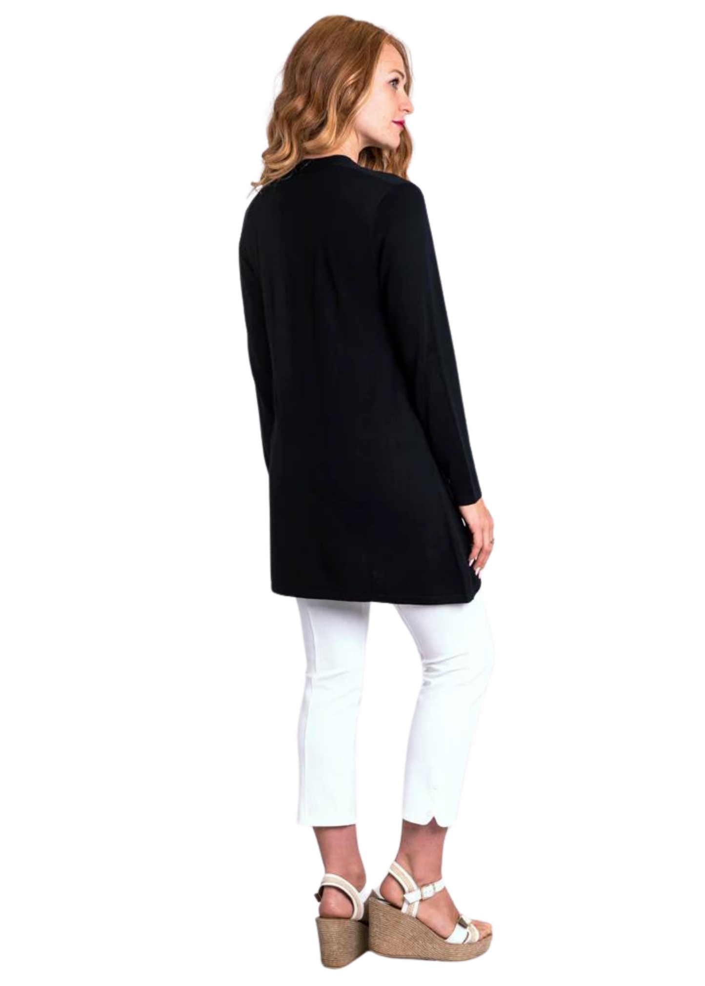 Justine Black Sweater - Bamboo