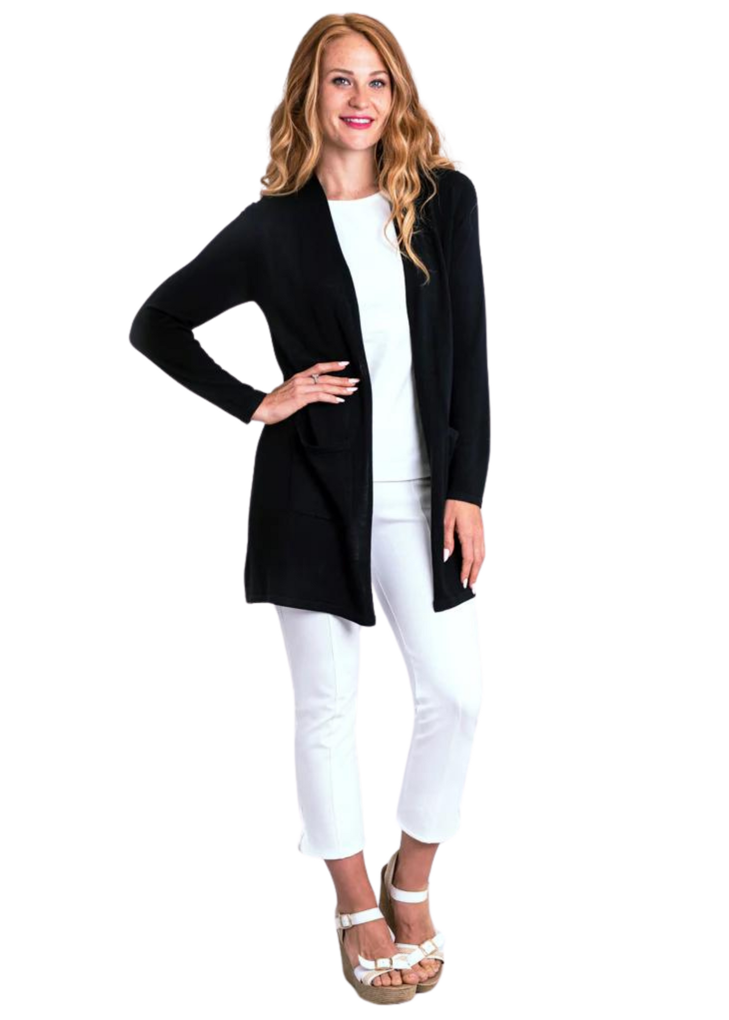 Justine Black Sweater - Bamboo