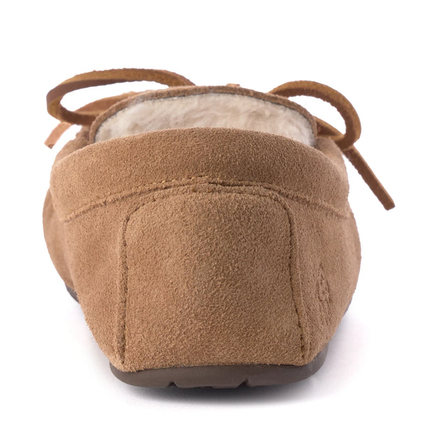 Cozy Kayak Fleece Lined Moccasin - Oak