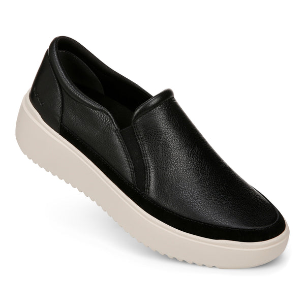 Kearny Platform Slip-On Sneaker - Black