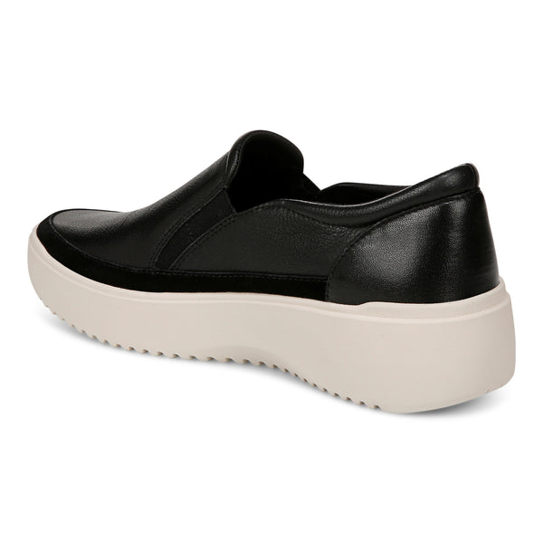 Kearny Platform Slip-On Sneaker - Black