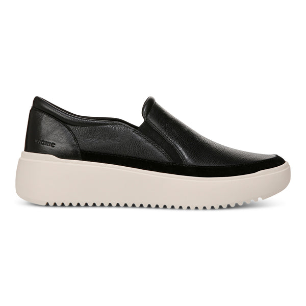 Kearny Platform Slip-On Sneaker - Black