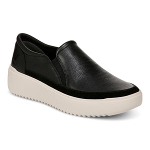 Kearny Platform Slip-On Sneaker - Black