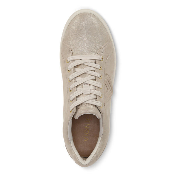 Kearny Platform Lace-Up Sneaker - Gold