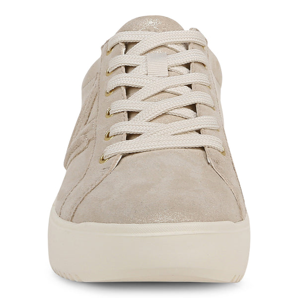 Kearny Platform Lace-Up Sneaker - Gold