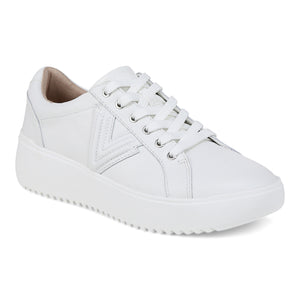 Kearny Platform Lace-Up Sneaker - White