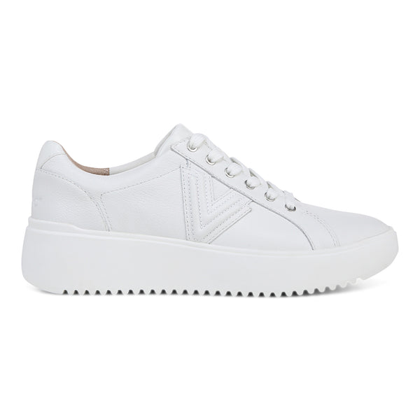 Kearny Platform Lace-Up Sneaker - White