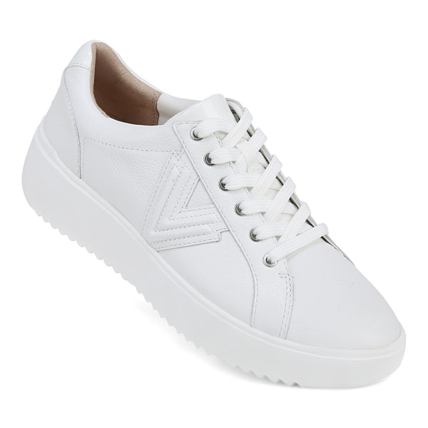 Kearny Platform Lace-Up Sneaker - White