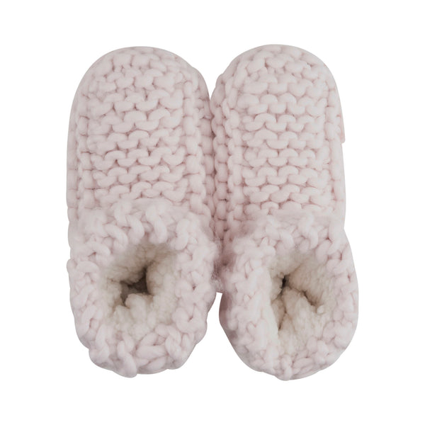 Cabin Cuffed Cute Slipper Bootie - Pink