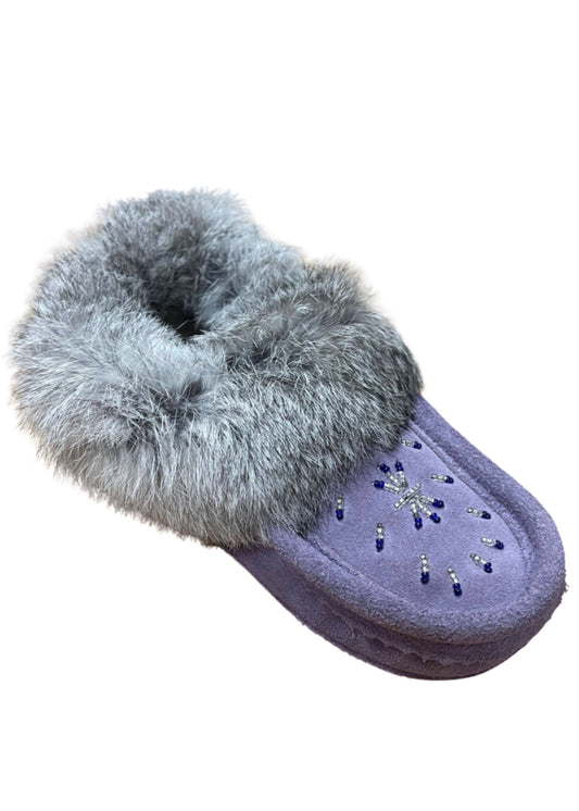 Ladies Moccasins - Purple