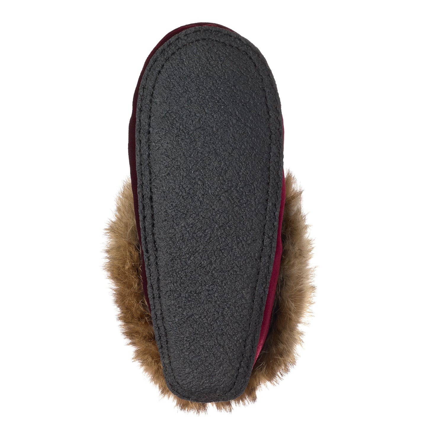 Velvet Tipi Moccasin - Red Dahlia