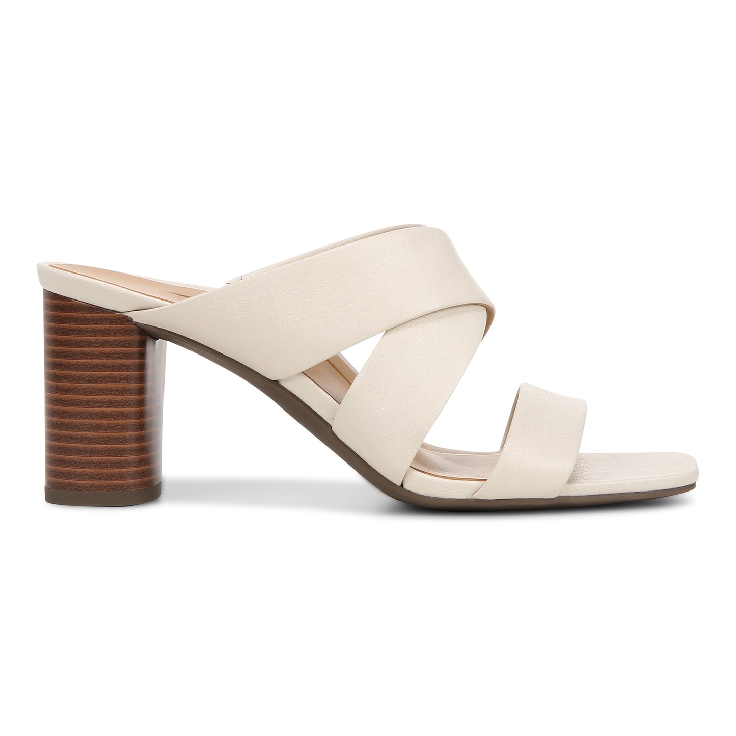 Merlot Heeled Sandal - Cream
