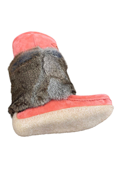 Mid Mukluks - Coral (Crepe Sole)