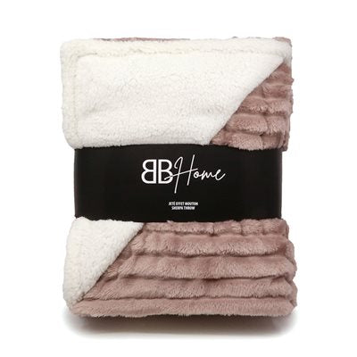 BB Sheepskin Effect Throw