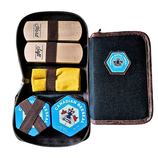 Canadian Beeseal Shoe Shine Kit