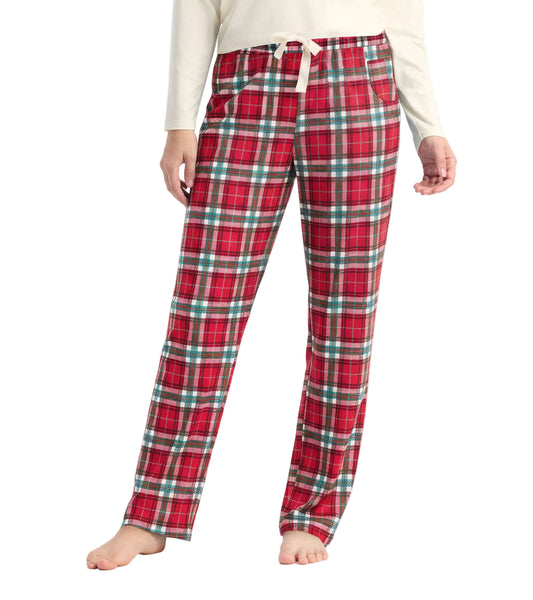 Holiday Plaid Women's PJ Pants