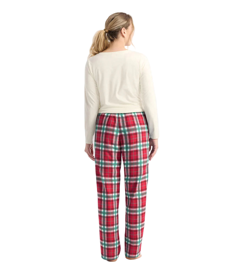 Holiday Plaid Women's PJ Pants