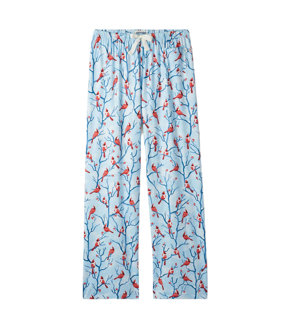 Winter Cardinal Women's PJ Pants
