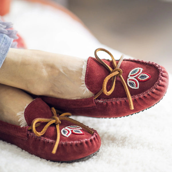 Cozy Kayak - Fleece Lined Moccasin