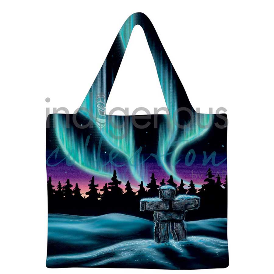 Sky Dance Inukshuk Reusable Shopping Bag