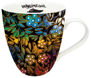 Flowers and Butterflies 18oz. Mug