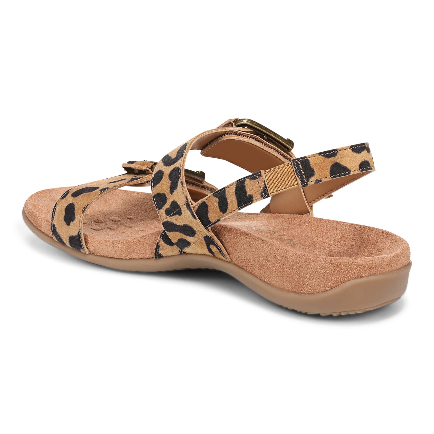 Reese Slingback Sandal - Tan Leopard