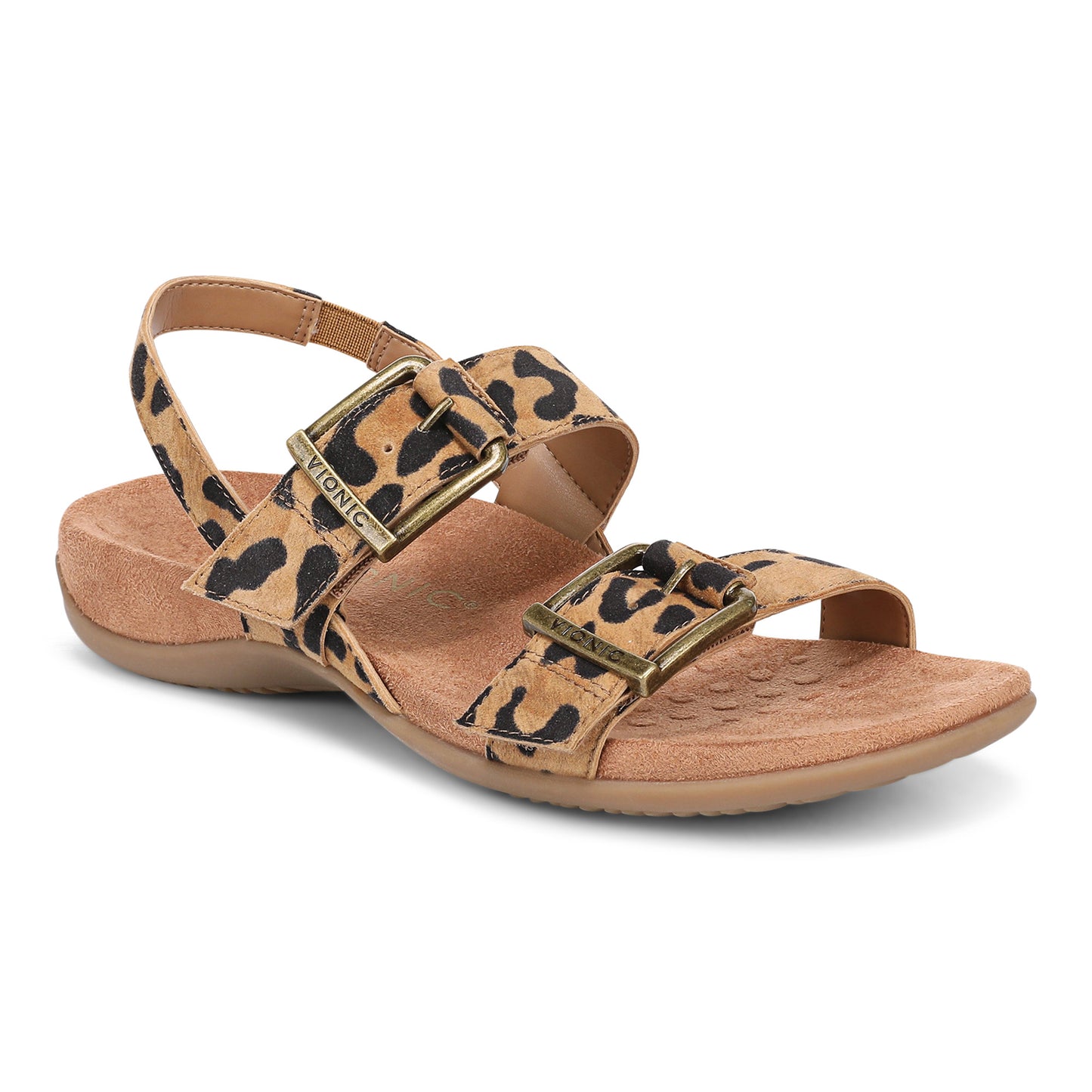 Reese Slingback Sandal - Tan Leopard