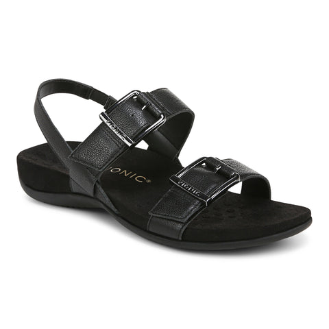 Reese Slingback Sandal WIDE - Black