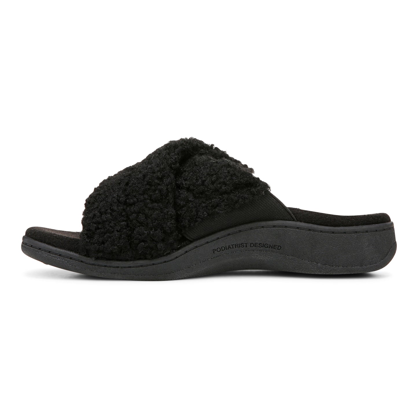 Relax II Slipper - Black Shearling