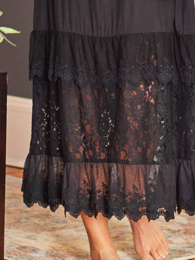 Camille Slip - Black