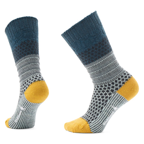 Women's Everyday Popcorn Cable Crew Socks