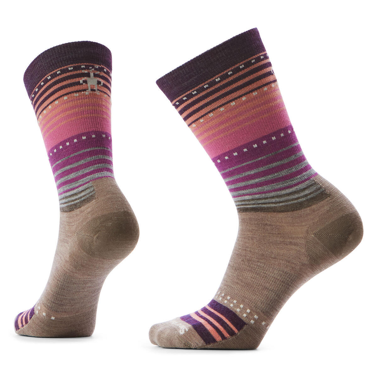 Everyday Stitch Stripe Crew Socks