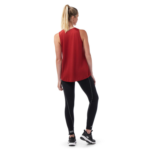 Women's Active Ultralite High Neck Tank - Currant