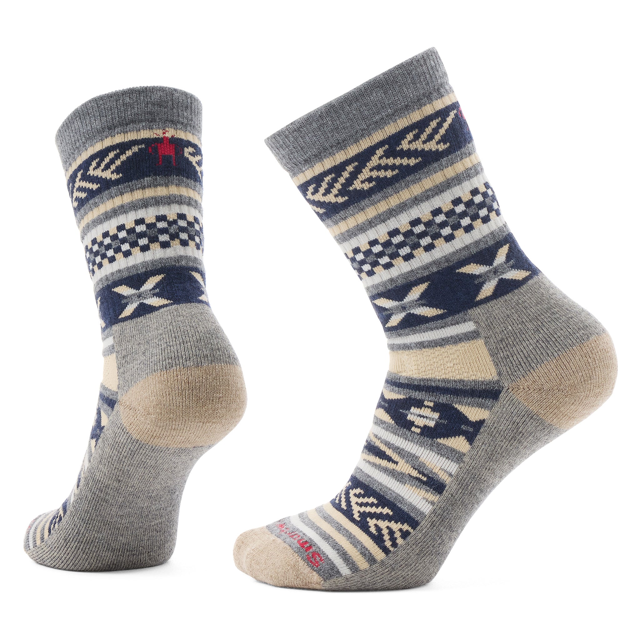 Everyday Cozy Cabin Games Crew Socks