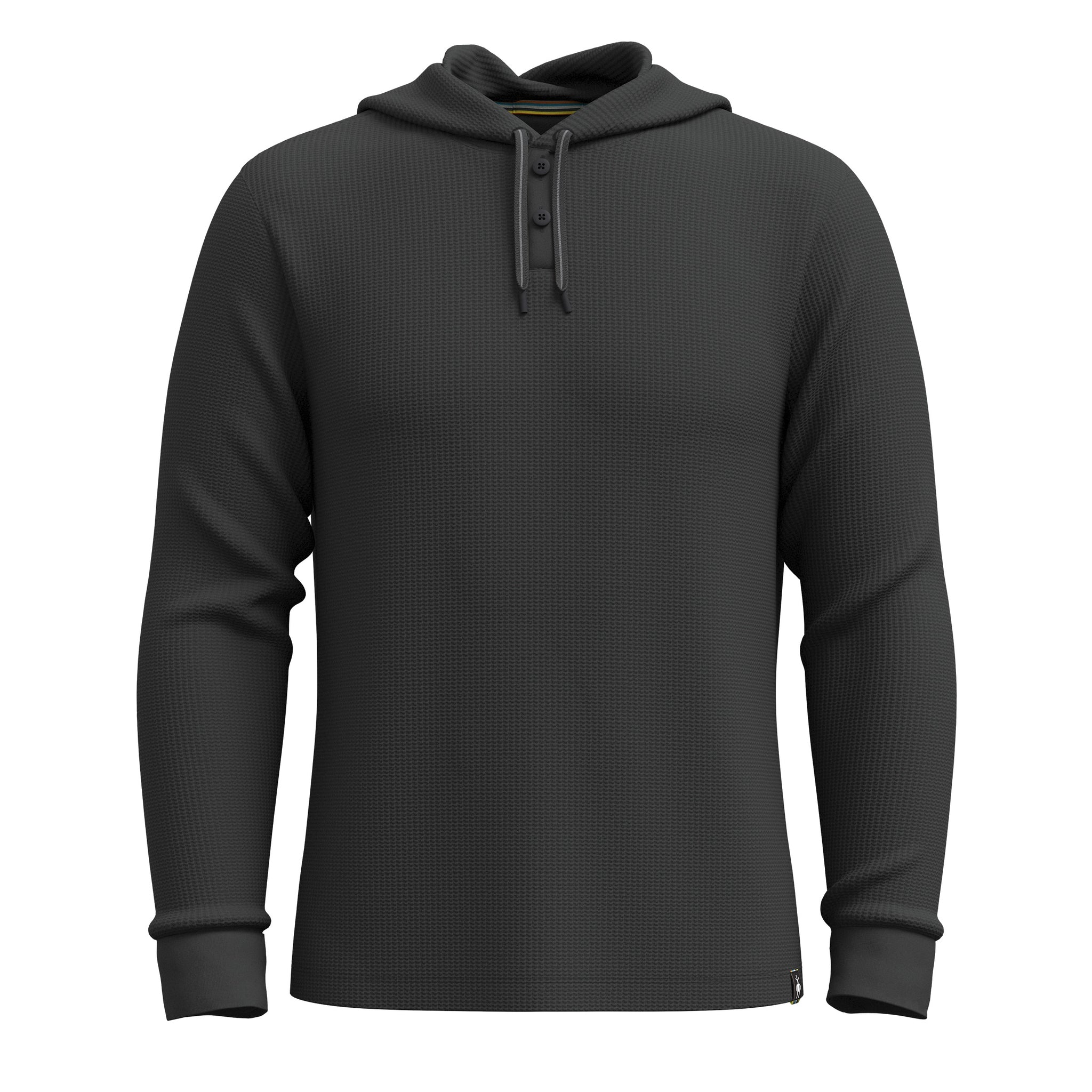 Men's Waffle Henley Hoodie