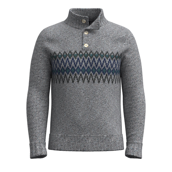 Men's Heavy Henley Sweater