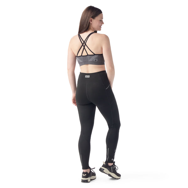 Women's Intraknit Strappy Bra - Black