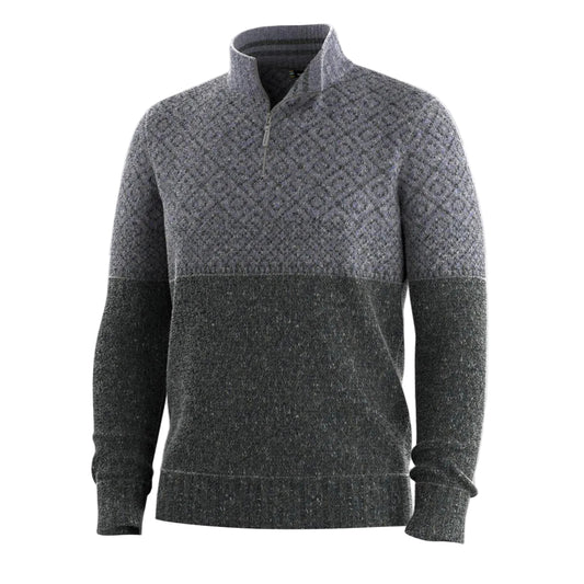 Men's Summit 1/4 Zip Sweater - Charcoal